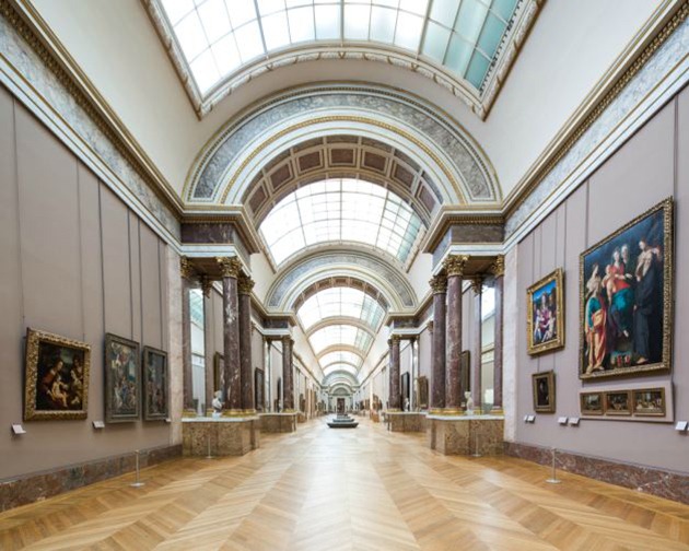 Interior Louvre-Museum