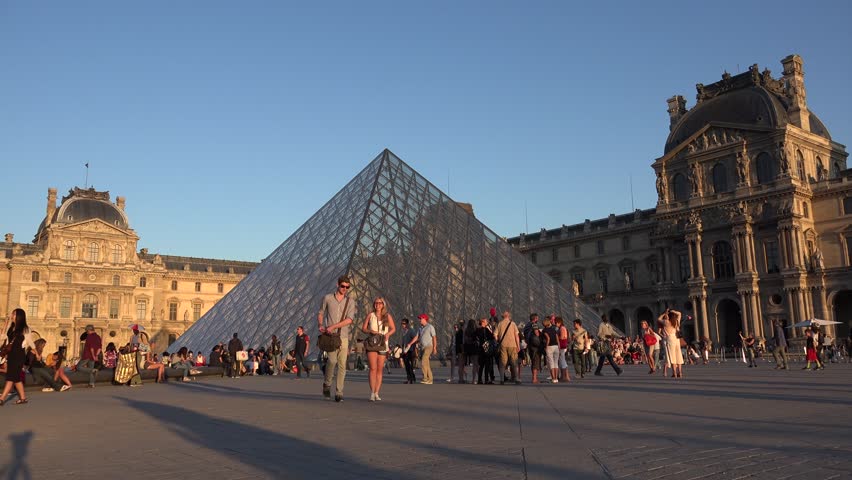 Louvre Museum in Autumn