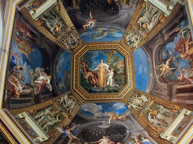 St Peters Basilica interior, Vatican City