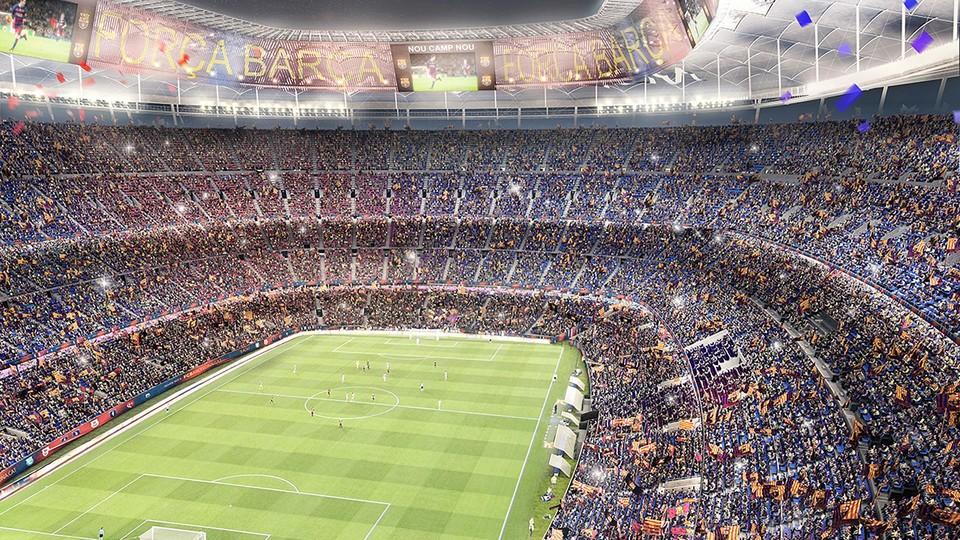 Kapasitas Stadion Camp Nou