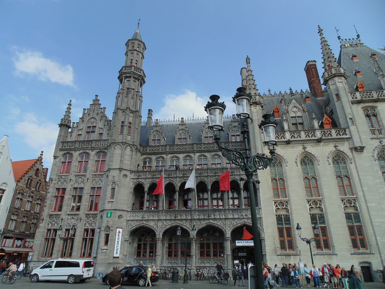 Historium, wisata Sejarah di Market Square Bruges