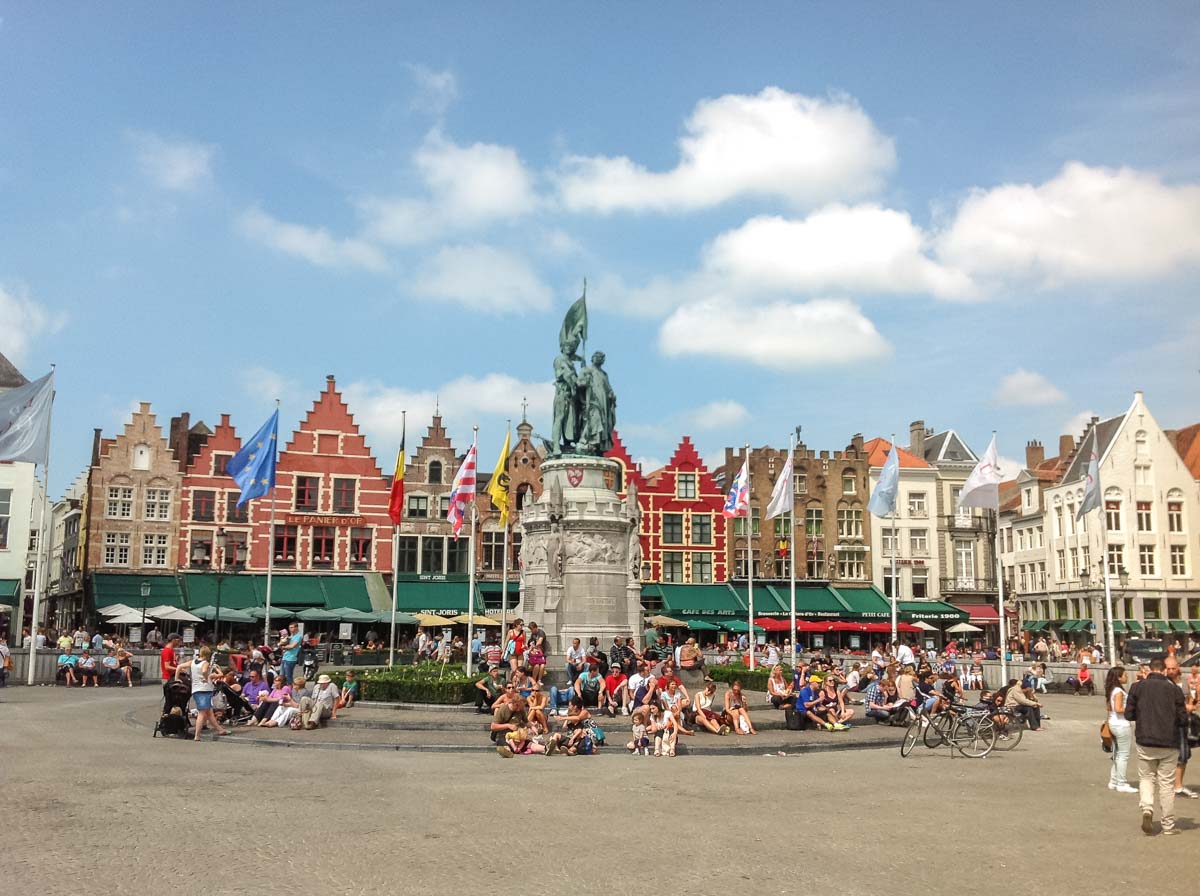 Market Square Markt Bruges Tempat Wisata Penuh Sejarah Di Jantung 