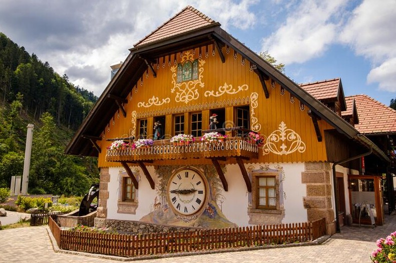 Cuckoo Clock House Hofgut Sternen, Breitnau, Germany